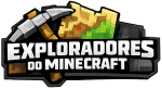 logo completa Exploradores do minecraft